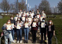 Die Teilnehmenden am TOEFL-Test